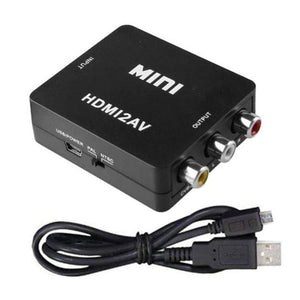 VK-126 Mini HD HDMI to AV - CVBS Video Converter Adapter - Gadget Station