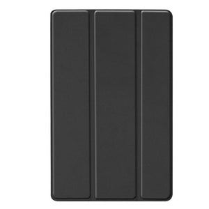 Custer Texture Horizontal Flip PU Leather Case Samsung Galaxy Tab A 10.1 2019 (T515 - T510) with Three-folding Holder & Sleep - Wake-up Function (Black) - Gadget Station