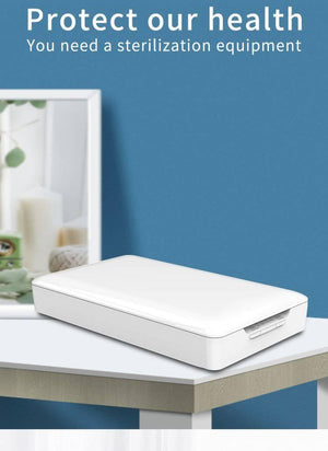 Portable UV Disinfection Box With Disinfection - Sterilization - Aromatherapy - Charging Transfer Function (White) - Gadget Station