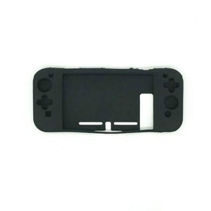 Silicone Protection Case All-inclusive Rubber Cover for Switch Game Console (Black) - Gadget Station