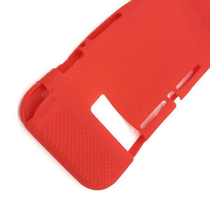 Silicone Protection Case All-inclusive Rubber Cover for Switch Game Console (Red) - Gadget Station