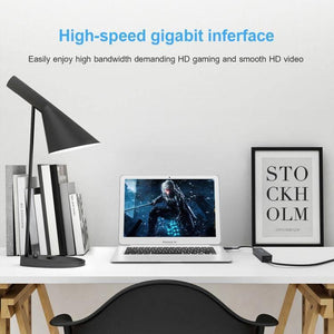 USB to RJ45 10-100 Mbps USB Ethernet Adapter Network card (Black) for Amazon Fire Stick - Gadget Station