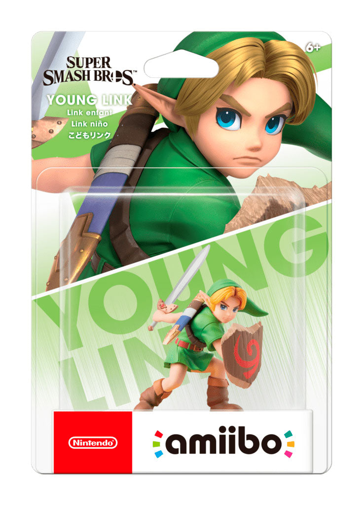 Nintendo Amiibo Character - Super Smash Bros. Series Figure (Young Link)