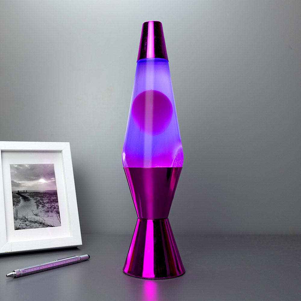 RED5 Purple Molten Lamp With Dynamic Visual Display