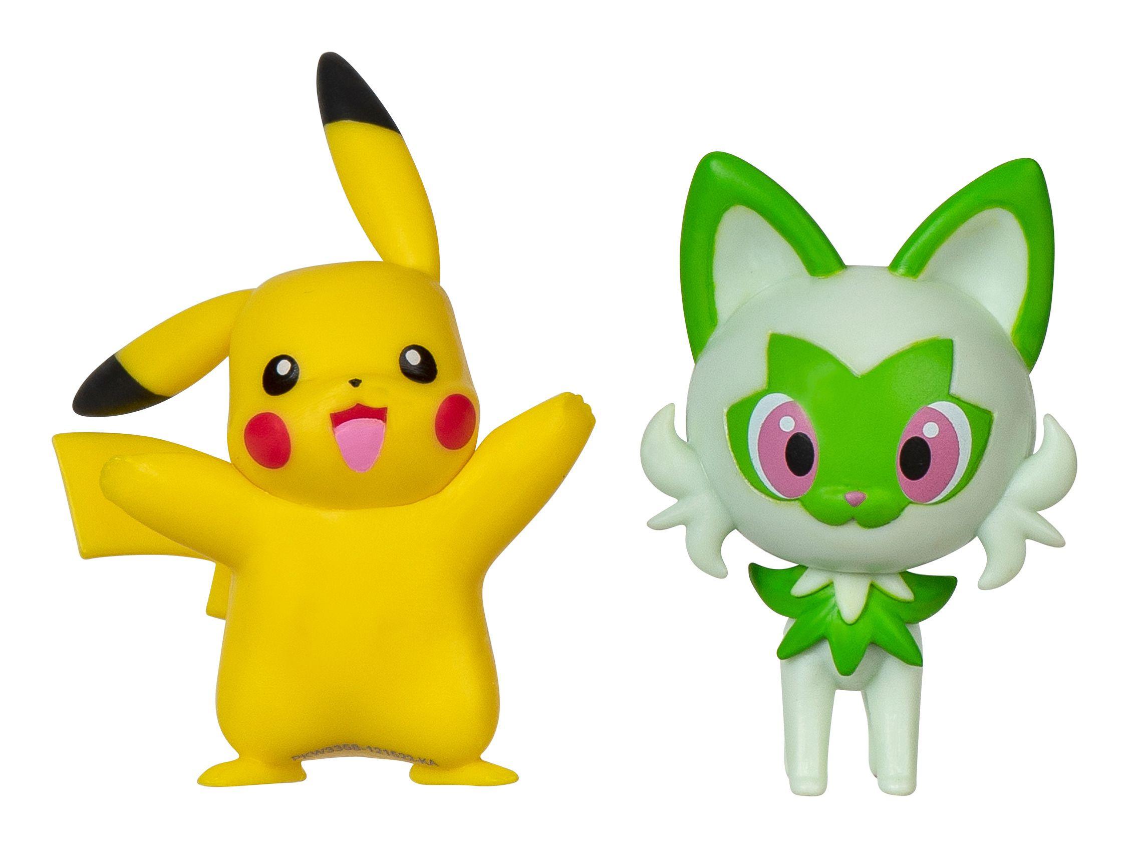 Pokemon Battle Figure Set 2-Pack Sprigatito & Pikachu