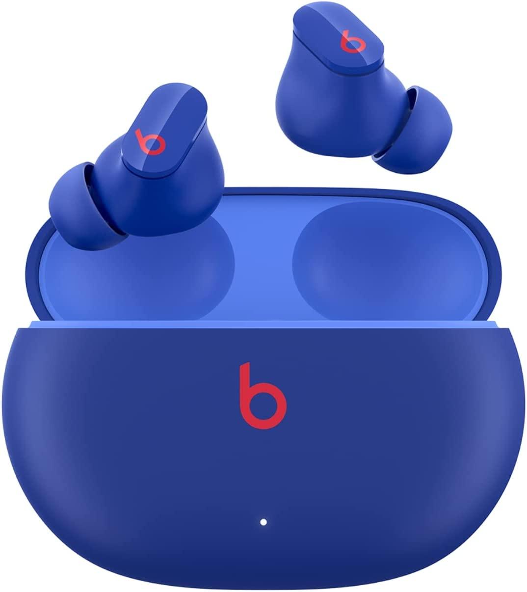 Beats Studio Buds - True Wireless Noise Cancelling Earbuds - IPX4 rating, Sweat Resistant Earphones, Compatible with Apple & Android, Class 1 Bluetooth, Built-in Microphone - Ocean Blue