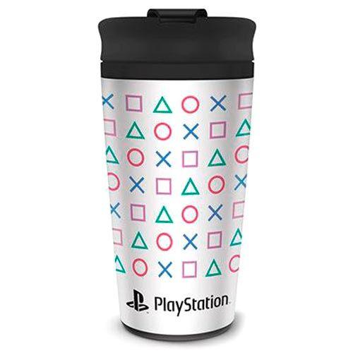 Playstation Shapes Metal Travel Mug