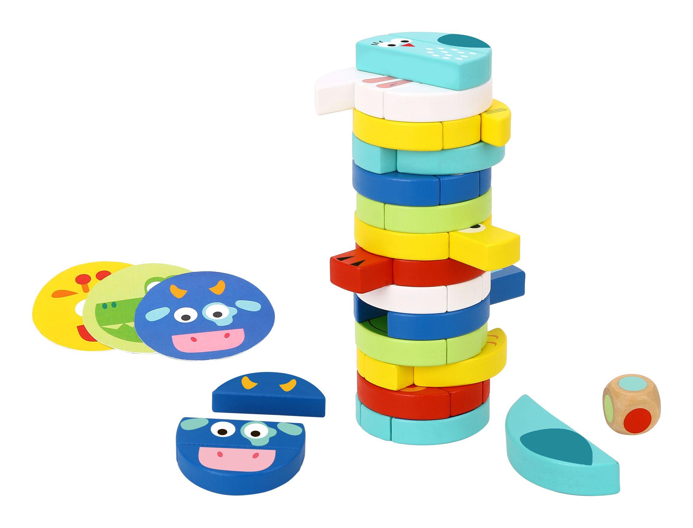 Wooden Stacking Game Animals