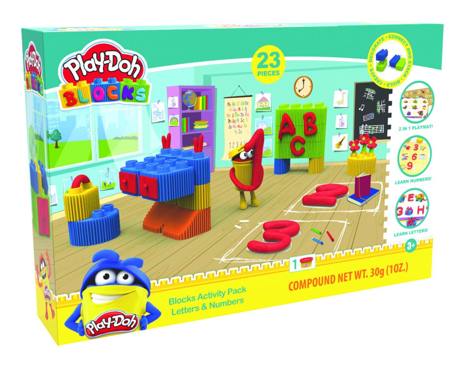 Play-Doh Blocks Activity Pack Letters & Numbers