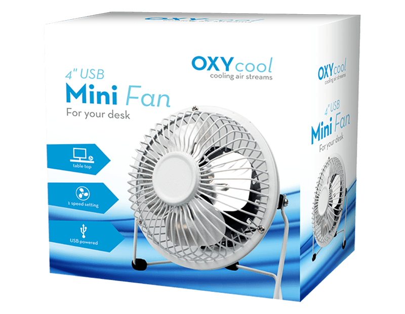 4" USB Mini Fan