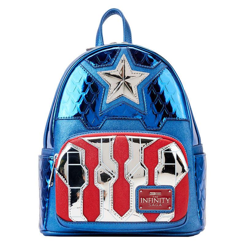 Loungefly Marvel Captain America backpack with pin 45cm