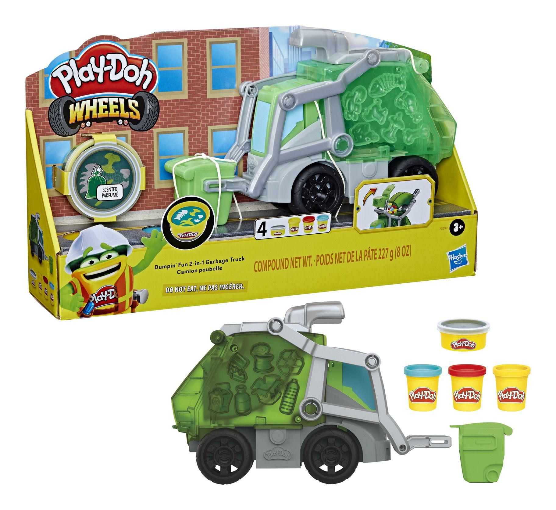 Play-Doh Dumpin Fun 2 in 1 Garbage Truck