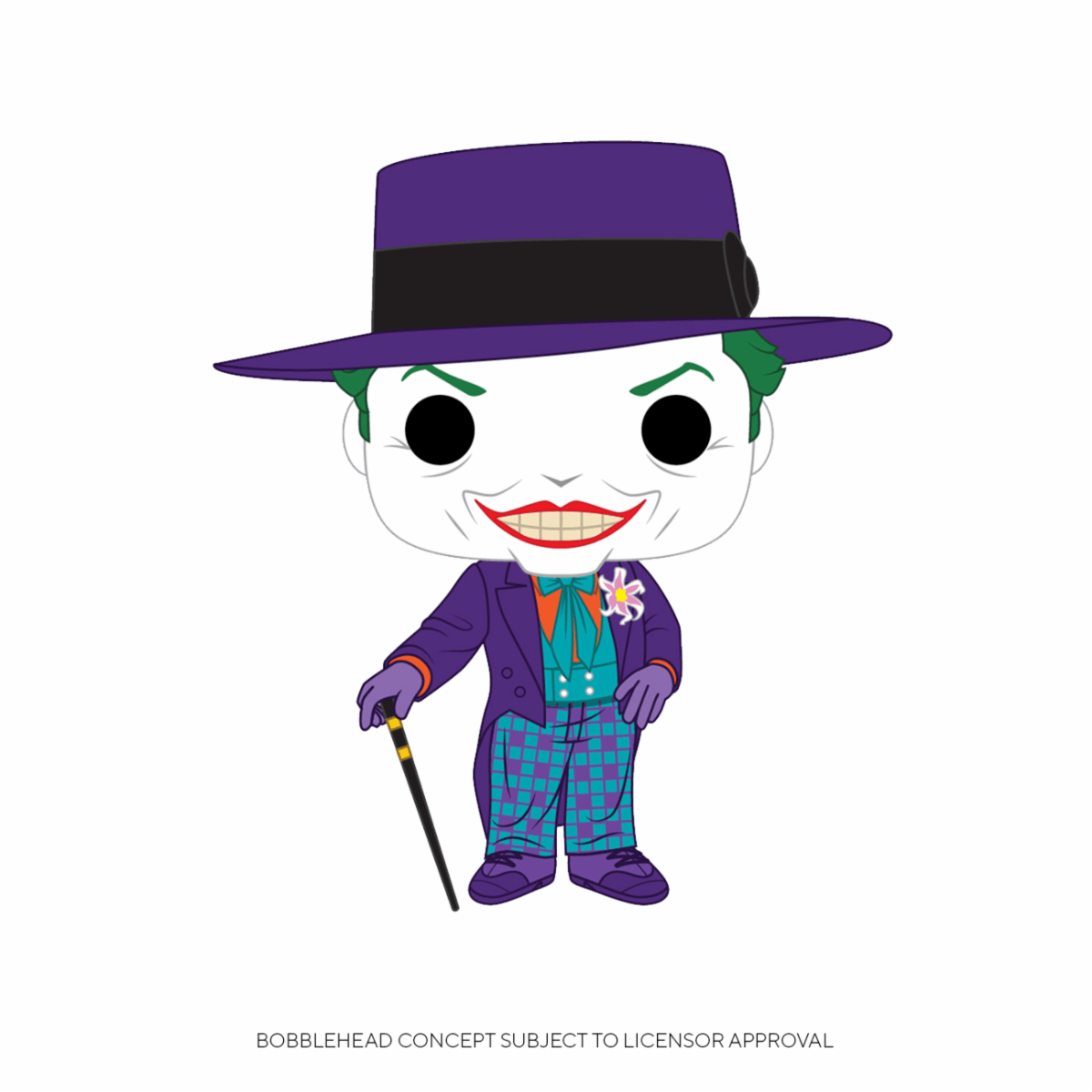 Funko POP! POP Heroes: Batman 1989-Joker w/Hat