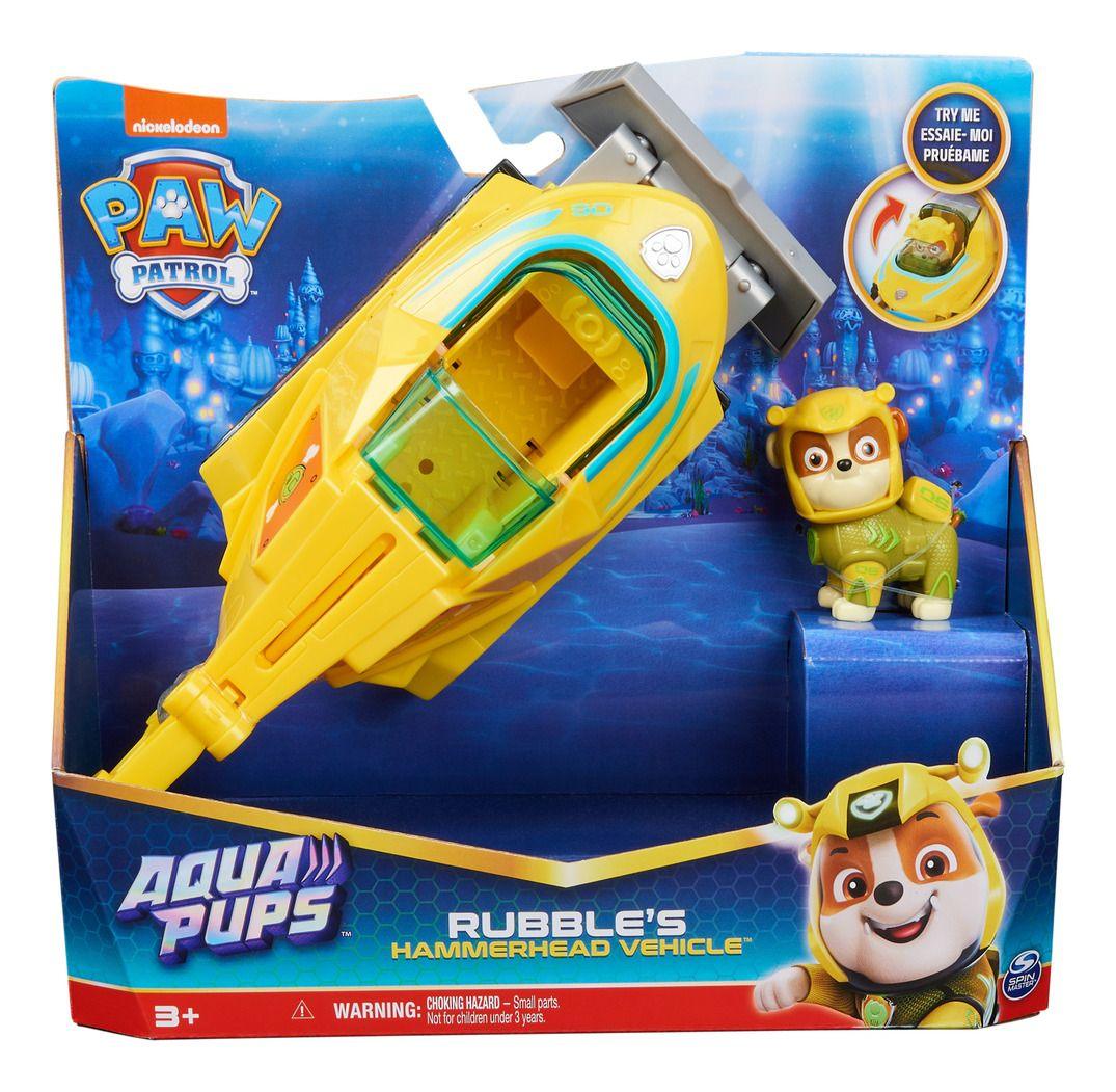 Paw Patrol Aqua Pups Rubble's Hammerhead Vehicle