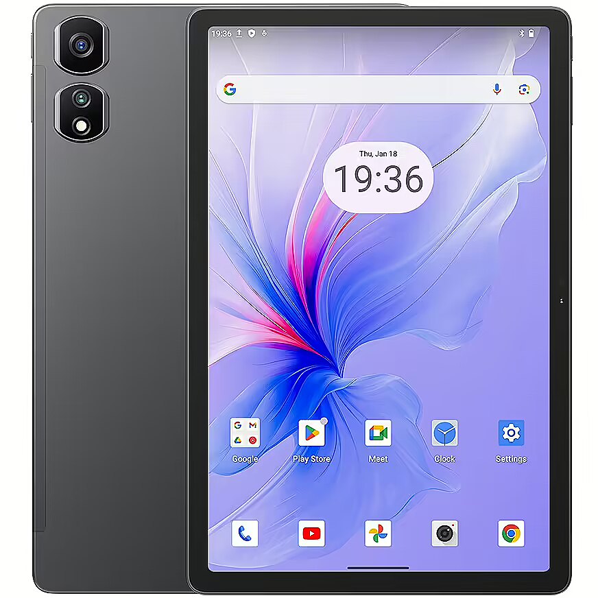 Blackview Tab 16 PRO, 8GB + 256GB, 11'' 2K Display Android 14 Tablet, Widevine L1, 7700mAh Battery, Dual SIM 4G LTE+WIFI, 13MP+8MP, Quad Box Stereo Speaker, 3 Reading Modes, GPS, Gray