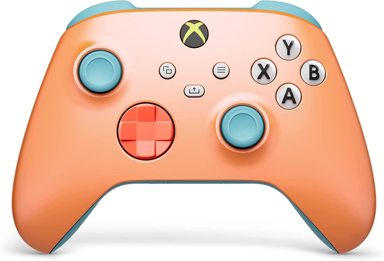 Xbox Wireless Controller Sunkissed Vibes OPI Special Edition for Xbox Series X, Xbox One, Windows 10 PC, Android, and iOS