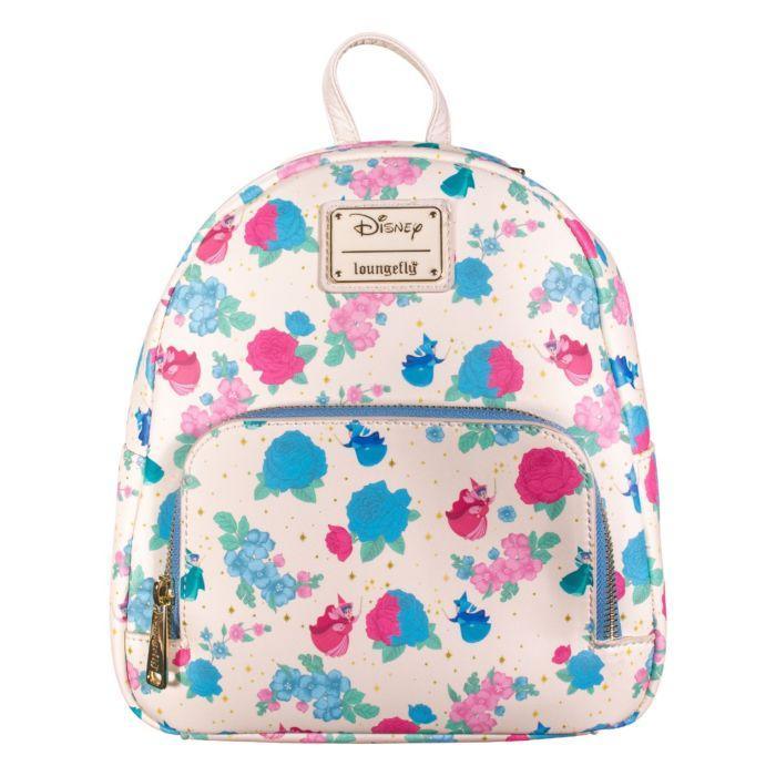 Loungefly Disney Sleeping Beauty Floral Fairy Godmother Backpack