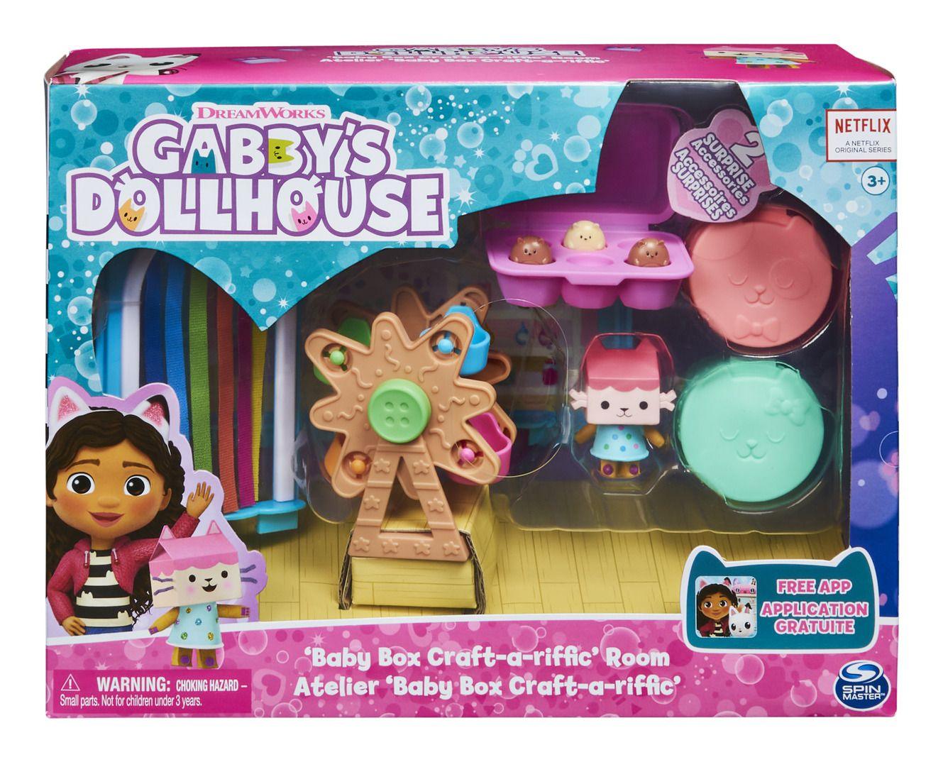 Gabby's Dollhouse Baby Box Craft-a-Riffic Room