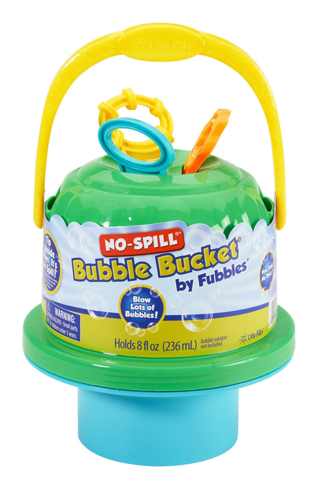 Fubbles No-Spill Big Bubble Bucket, Assorted, Random Delivery