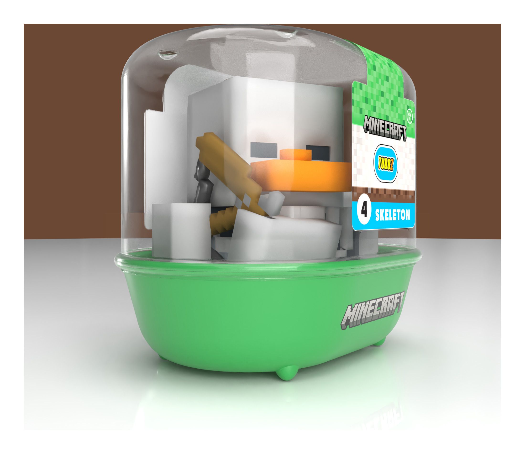 Minecraft Tubbz 1st Edition Skeleton Collectible Duck