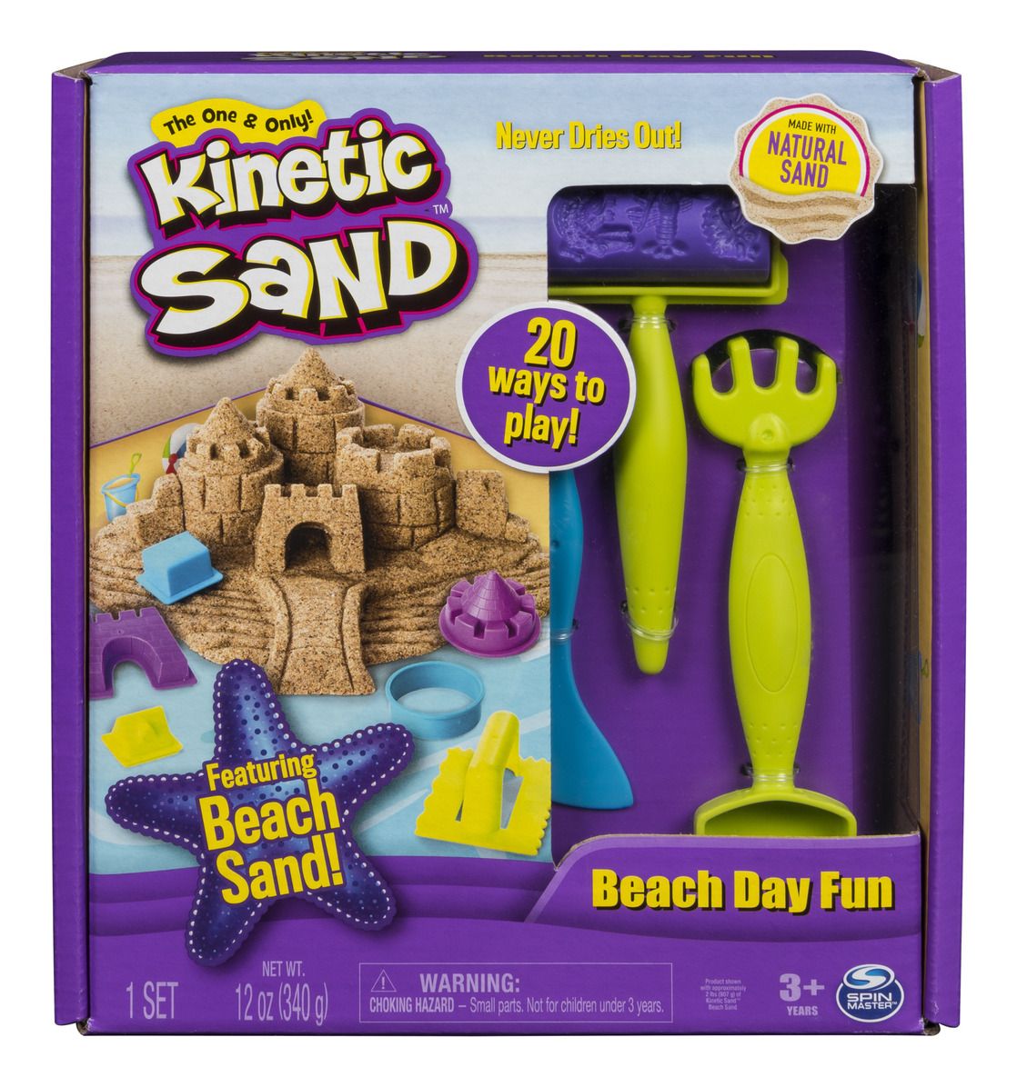 Kinetic Sand Beach Day Fun Set