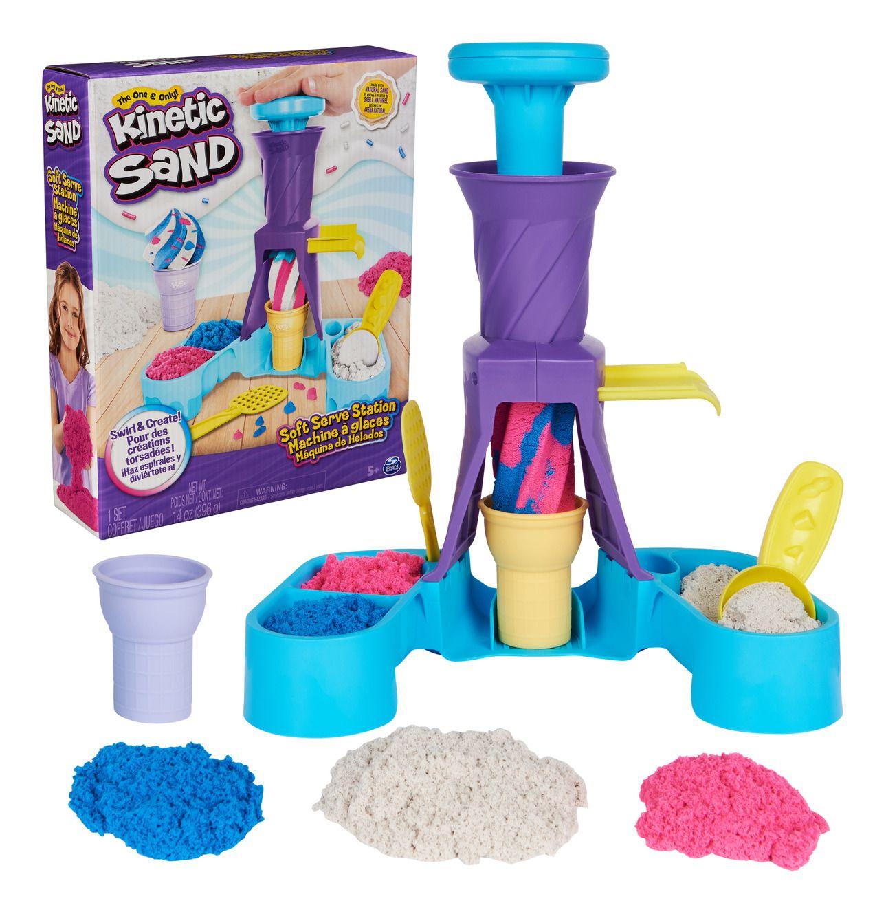 Kinetic Sand Soft Serve Station