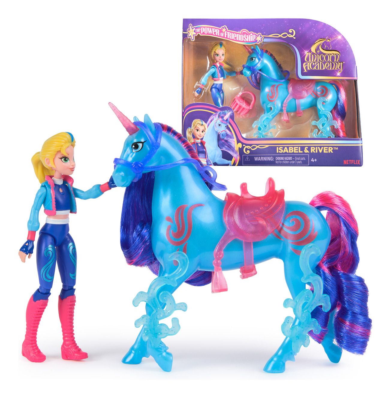 Unicorn Academy - Sml Doll Isabel & River