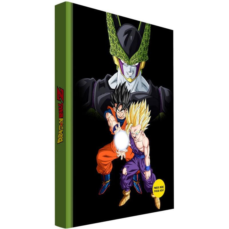 Dragon Ball Cell Final Battle Light Up Notebook