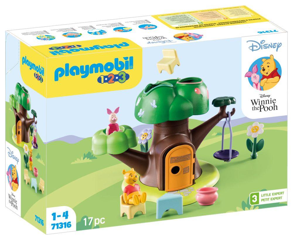 Playmobil 1.2.3 Disney Winnie & Piglet's Tree House