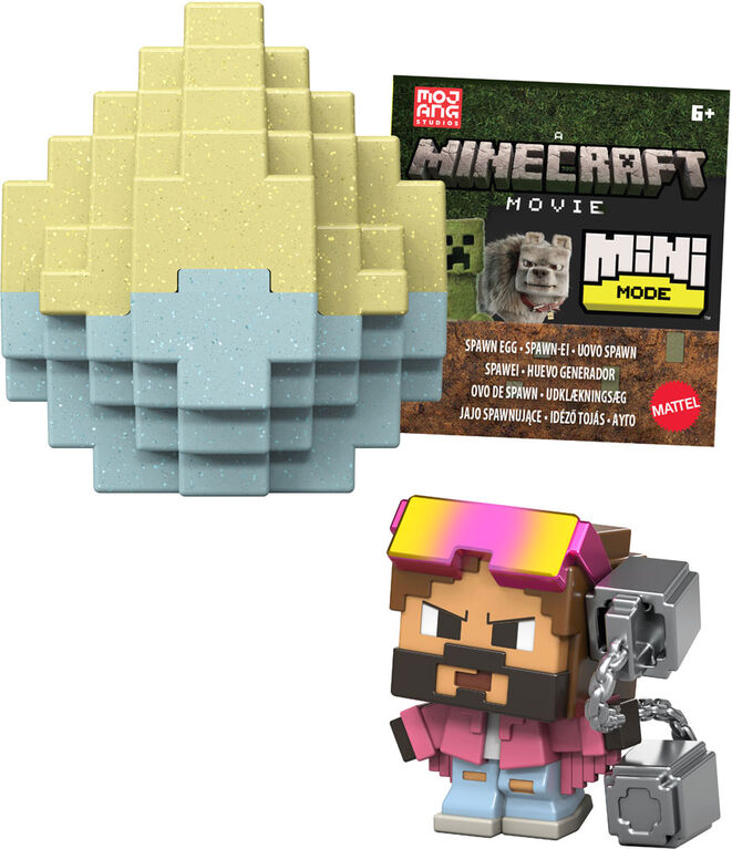 Minecraft Movie Mini Mode Spawn Egg Mystery Pack - Random Delivery