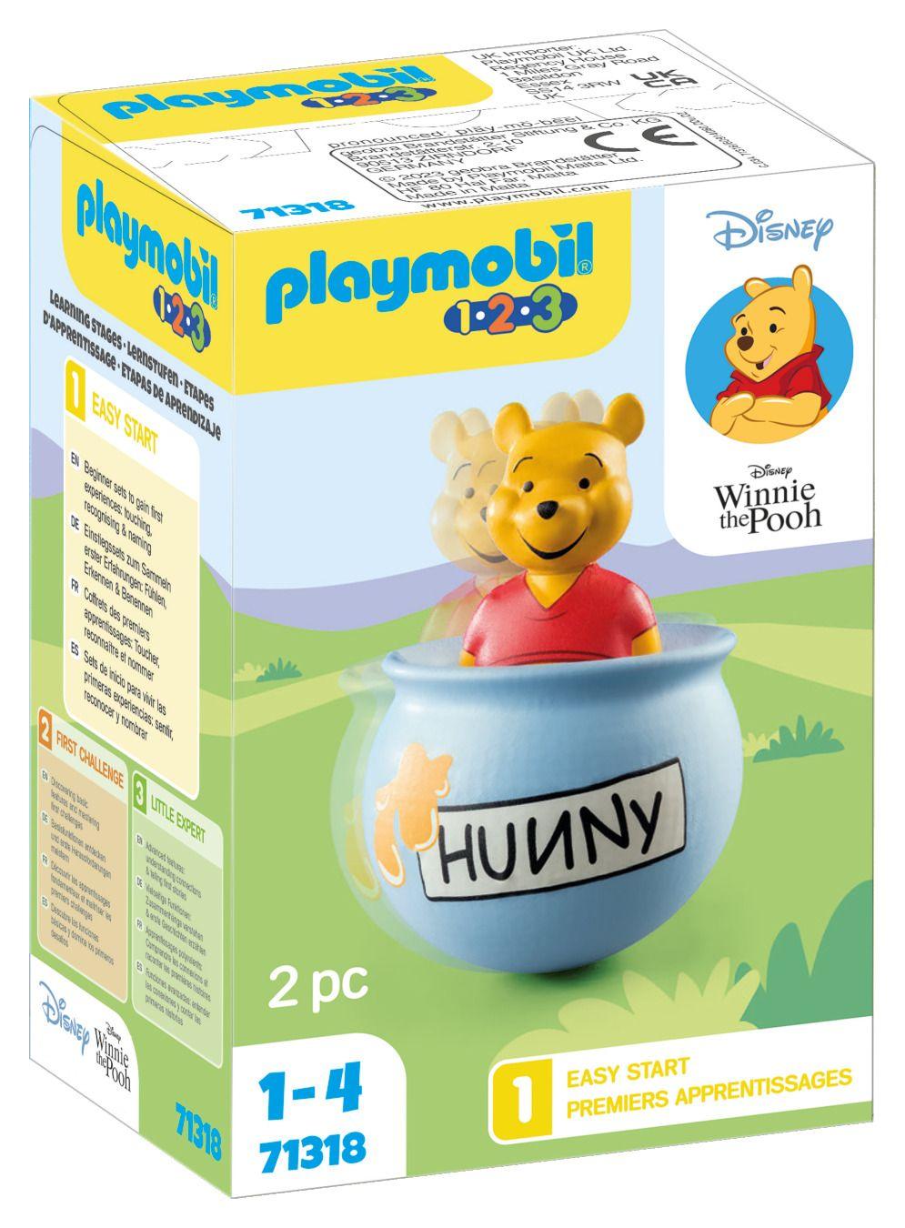 Playmobil 1.2.3 Disney Winnie's Counter Balance Honey Pot