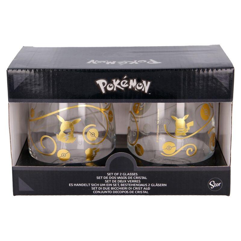 Pokemon 2 Glass Set