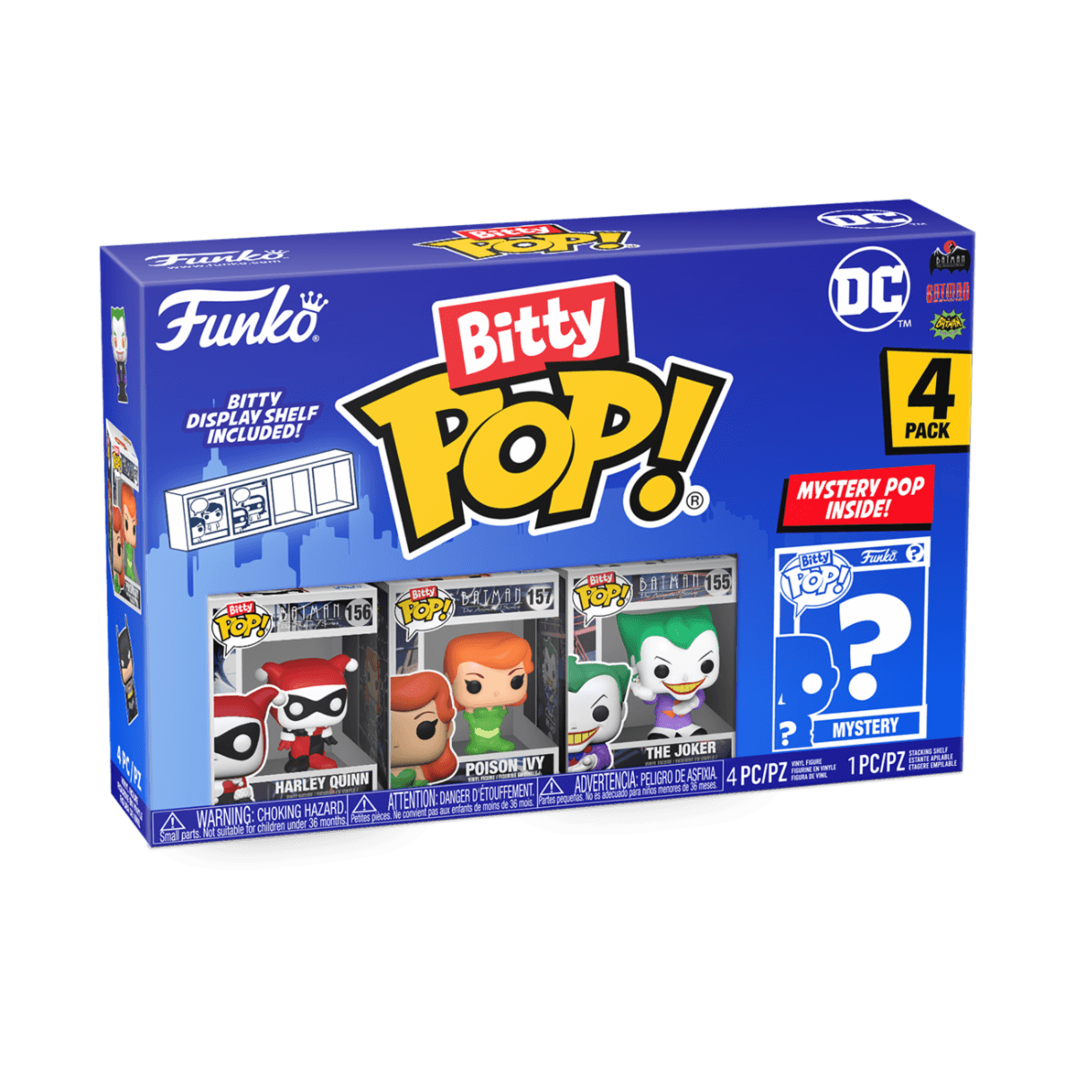 Funko POP! Funko Bitty POP: DC- Harley Quinn 4PK