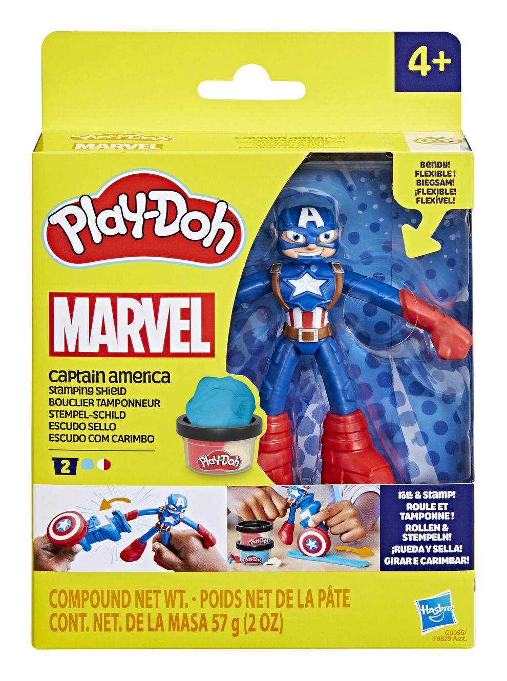 Play-Doh Marvel Marvel Captain America Stamping Shield