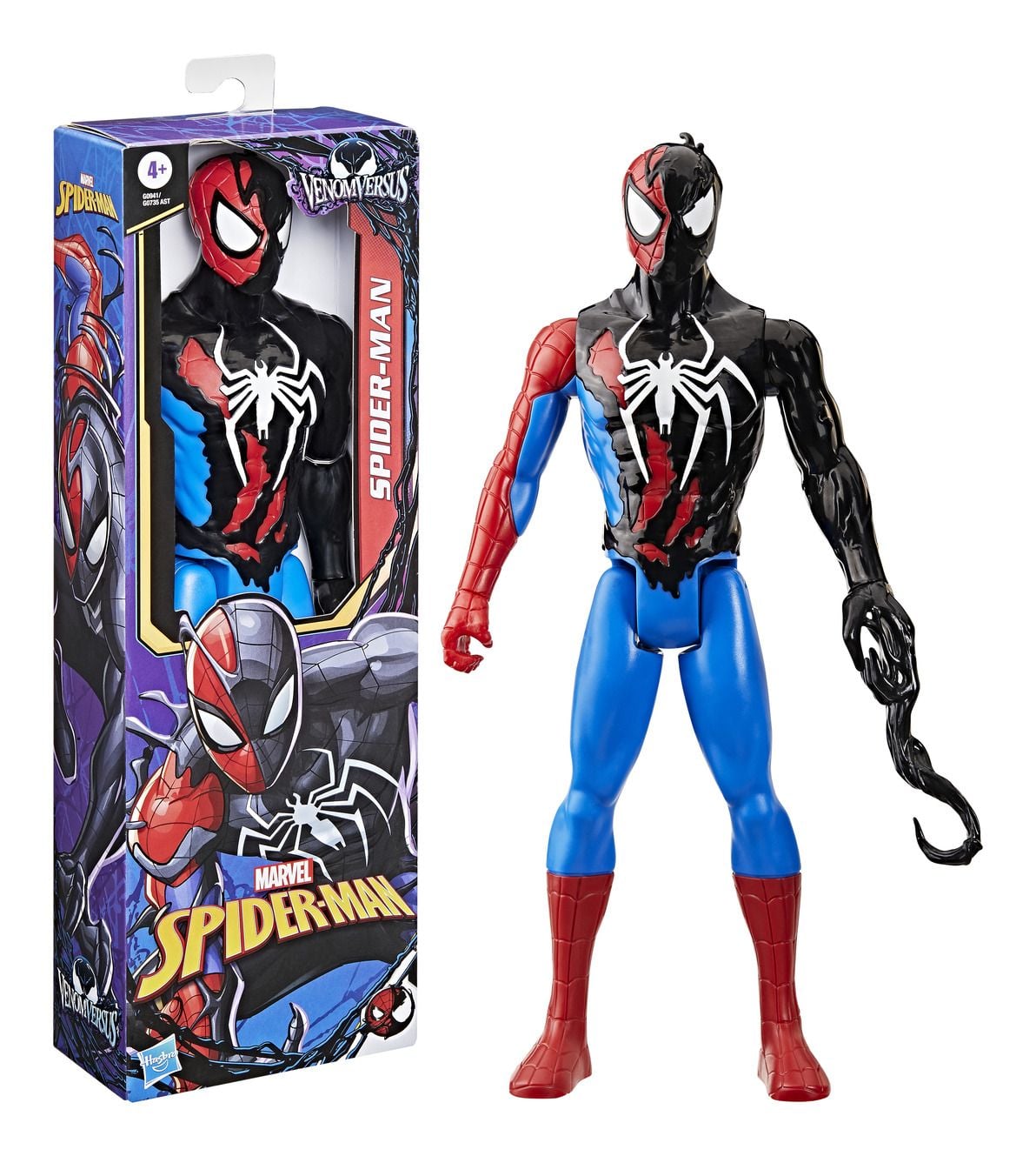 Spiderman Venom vs Spiderman Titan Figure