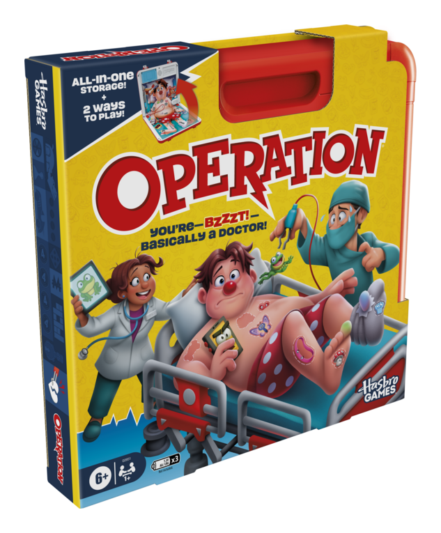 Operation – Classic Skill Game with Updated Design (Refresh March 2025 Edition)