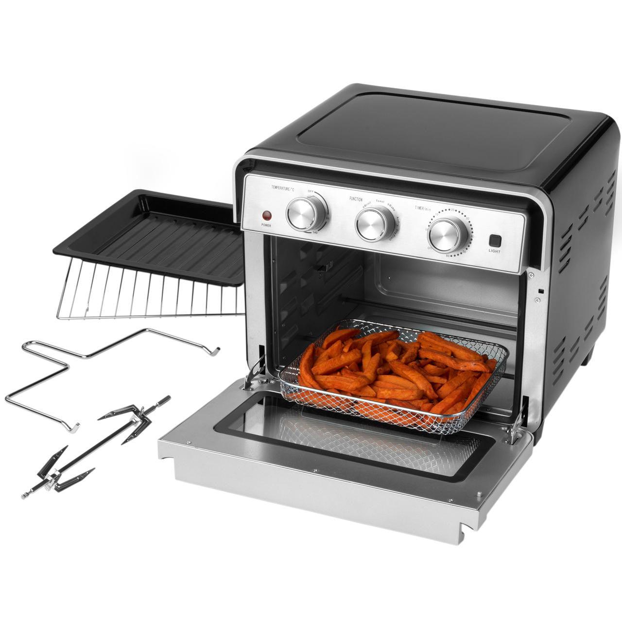 Salter 22L Multifunctional Air Fryer Oven with Rotisserie Function