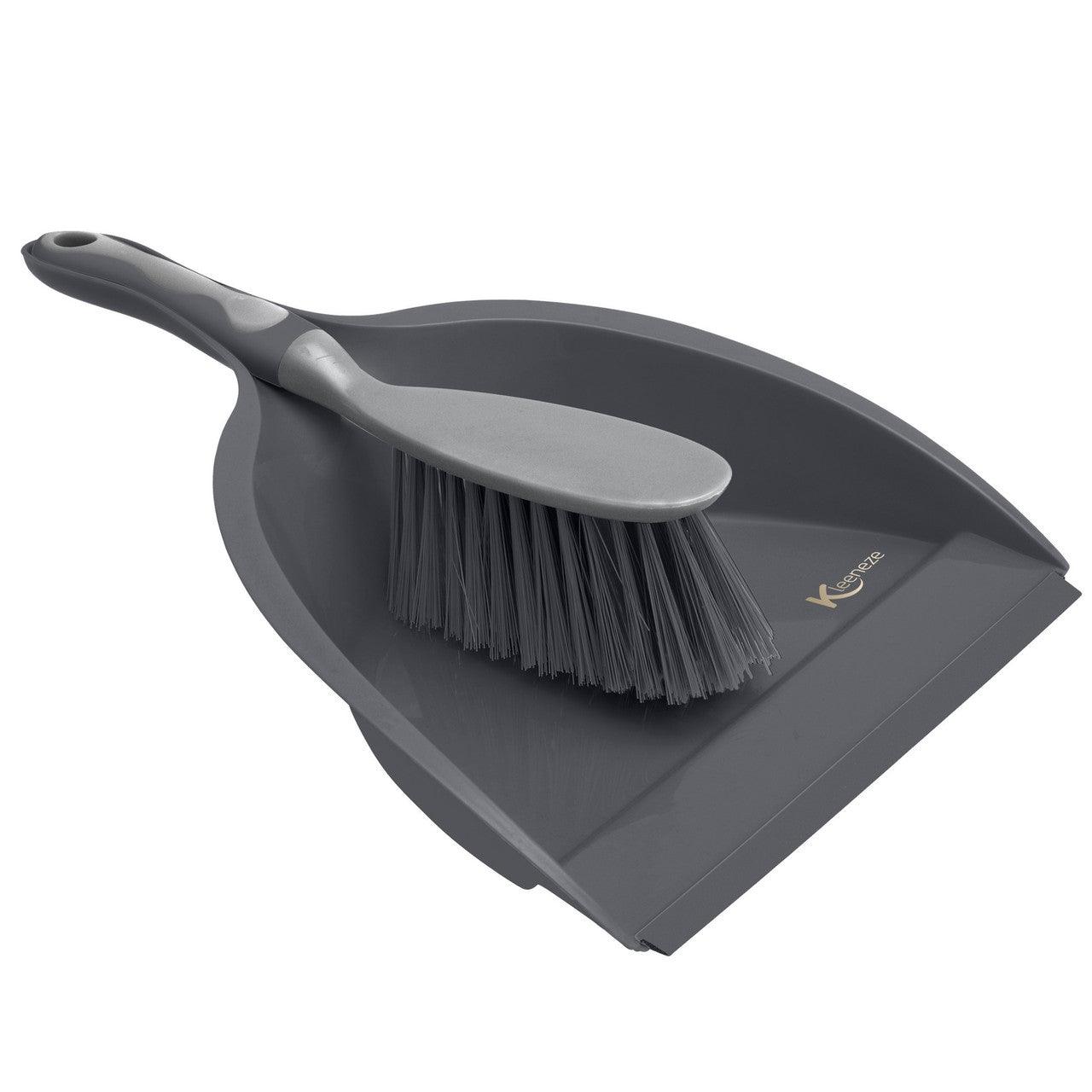 Kleeneze Deluxe Space Saving Dustpan and Brush Set