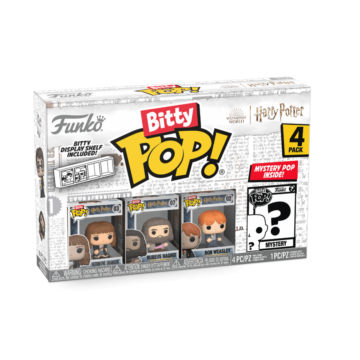 Funko POP! Funko Bitty POP: Harry Potter - Hermione 4PK