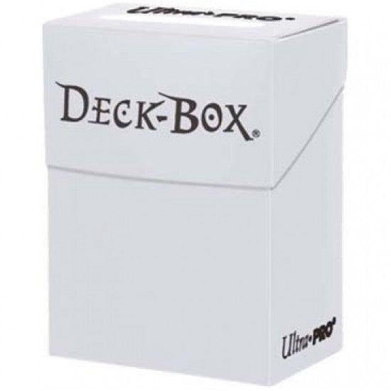 Ultra Pro UP Deck Box White