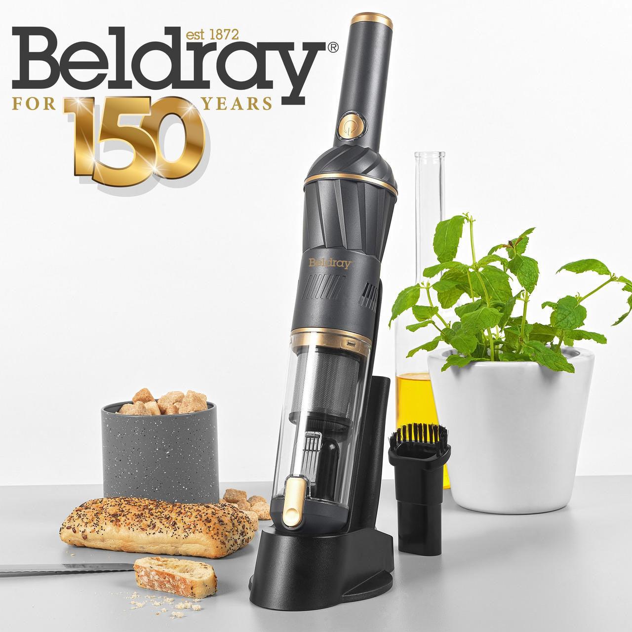 Beldray AIRLITE Cordless Hand Vacuum, 100 ml Dust container, Graphite Special Edition