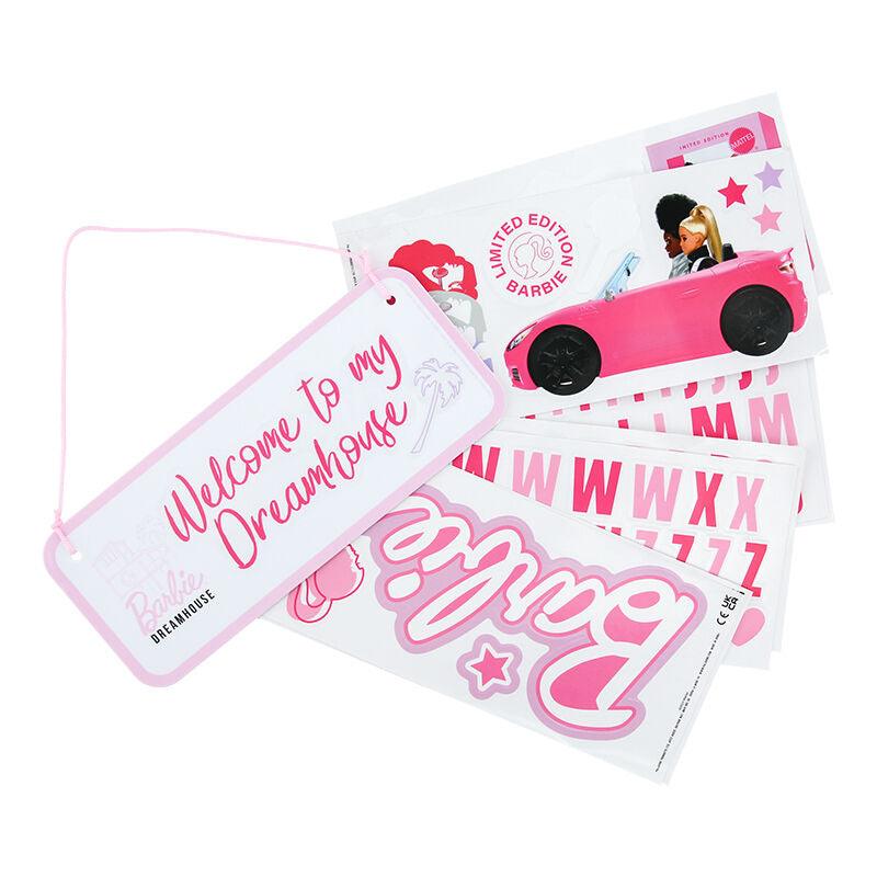 Barbie Room Sign Sticker