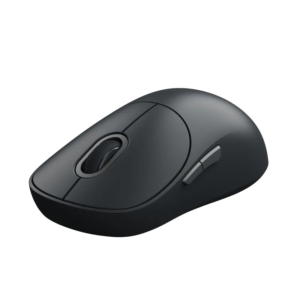 Xiaomi Wireless Mouse 3 Black, Stylish, colourful, quiet and perfect for the office. Dual 2.4GHz and Bluetooth modes, comfortable grip and silent clicking