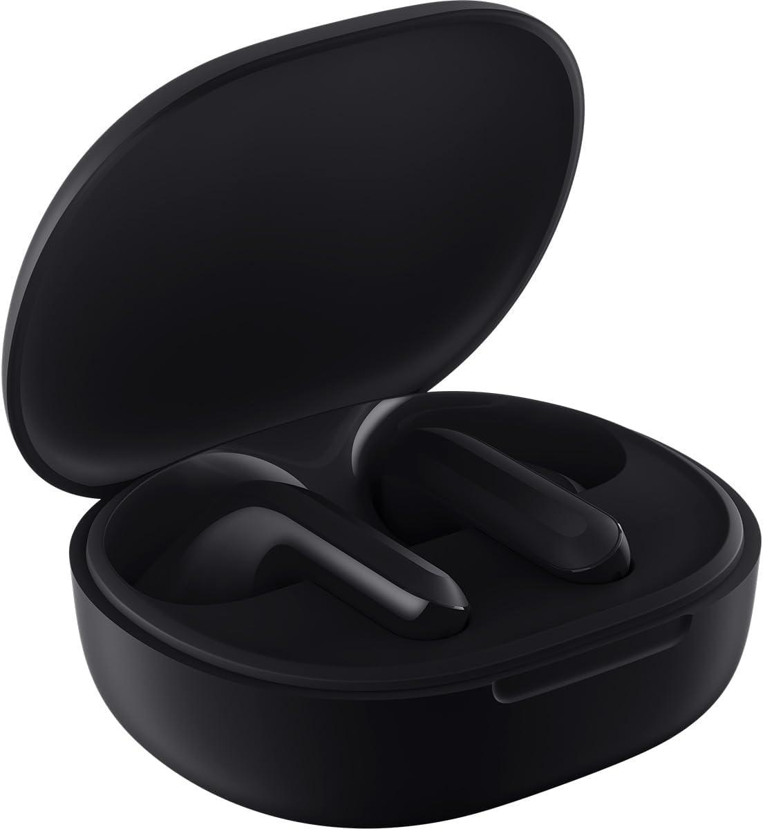 Xiaomi Redmi Buds 4 Lite Bluetooth Headphones 5.3, In-Ear Headphones, Wireless Bluetooth, 20 Hours Battery, AI Noise Cancelling for Calls, Touch Control, Quick Connection, IP54, Black