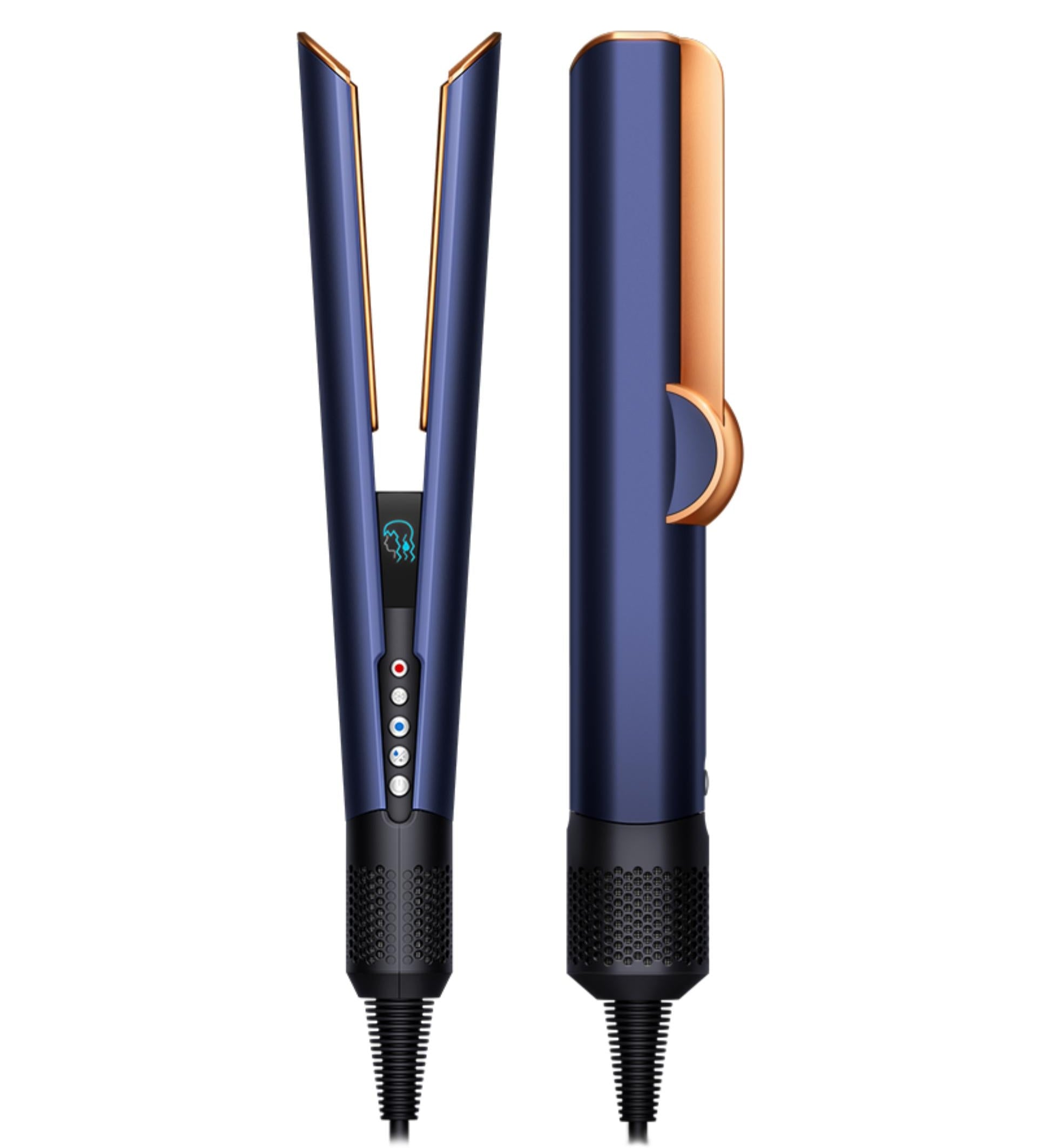 Dyson Airstrait™ Hair Straighteners, Prussian blue/Rich copper