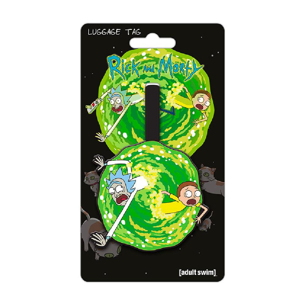 Rick & Morty Portal Luggage tag