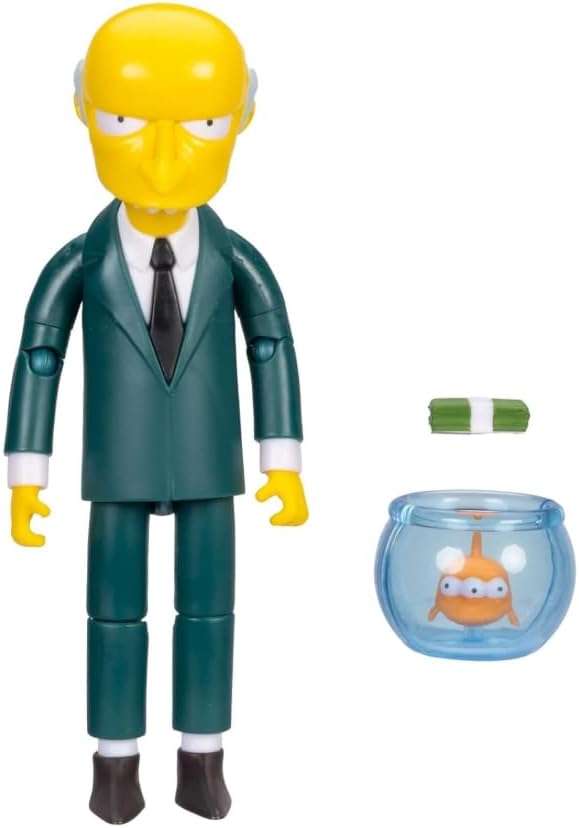 The Simpsons - Mr. Burns with Blinky Collectible 12.7cm Action Figure