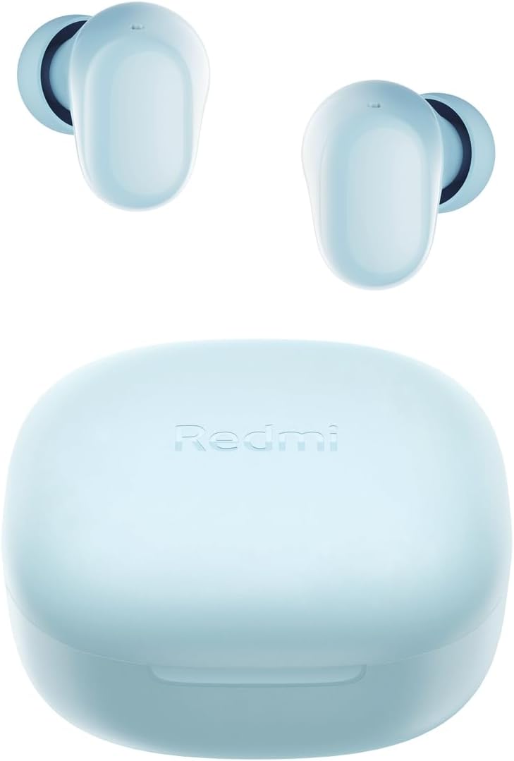 Xiaomi Redmi Buds 6 Play, Blue. 10mm Dynamic Driver, AI Noise Reduction, Up to 36-Hour Battery Life, Bluetooth® 5.4, Touch Control