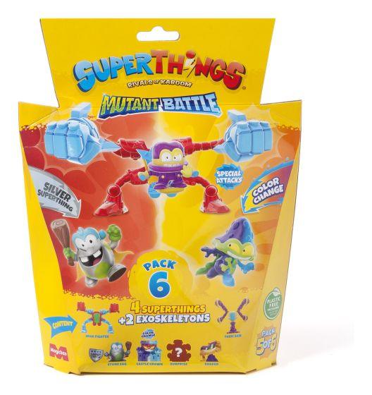 SuperThings Mutant Battle - Pack of 6, Random Delivery