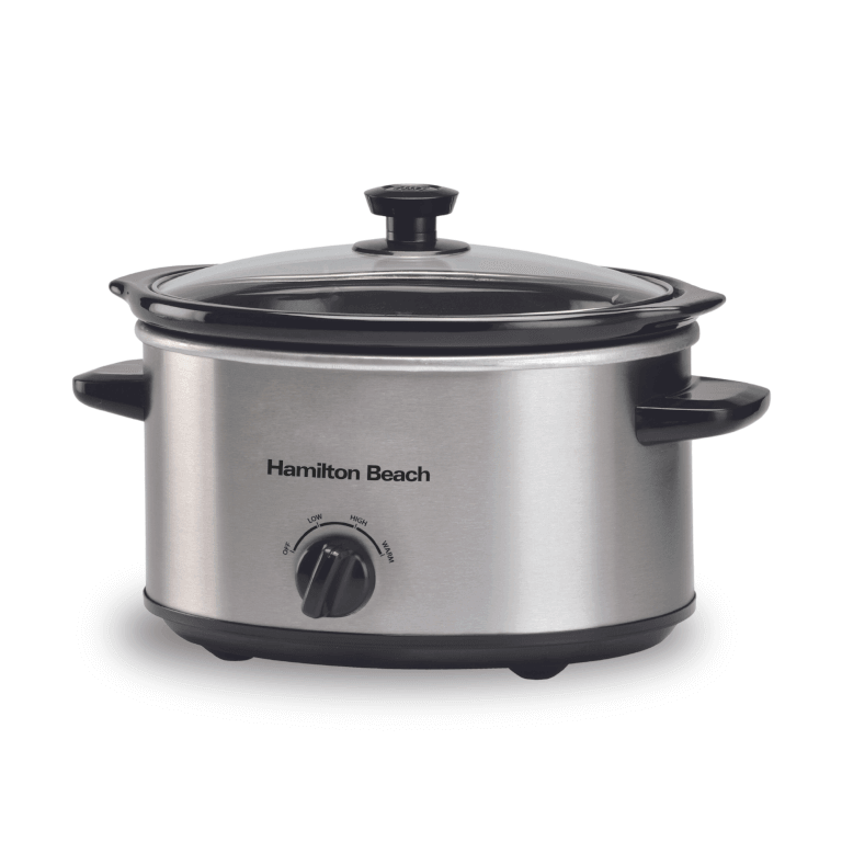 Hamilton Beach The Comfort Cook 3.5L Silver Slow Cooker